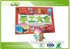 Child Cardboard DIY Coloring Book Soy Ink Printing Environmental Protection