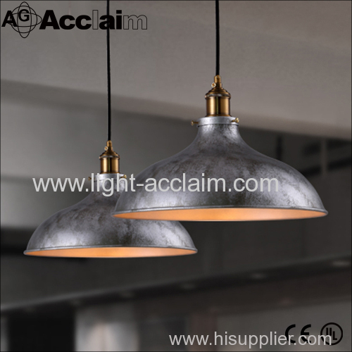 Industrial style Lid chandelier Industrial wind retro restaurant bar Single Head American country