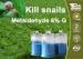 108-62-3 Metaldehyde 6% G Pesticides For Agriculture Control Of Slugs And Snails
