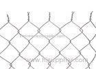 Garden Hot Dipped Galvanized Chain Link Fence 2.87mm Twist Knuckled End