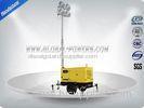 5Kva Diesel Generator Set Construction Light Towers 6 Meters Mechanical Mast