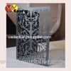 Moq 100pcs wedding decoration arabic style various colors invitations card paper with ribbon