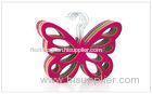Butterfly Scarf Hanger Colored Clothes Hangers With Chrome Plated Hook