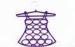 Personalised Velvet Scarf Hanger Satin Padded Clothes Hangers