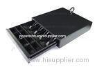 Computer white Metal Cash Drawer Money Storage Box Jack2.5 4 Bill 8 Coin 5.1 KG 400F
