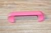 Pink Furniture Drawer Handles inject Surface finish Fixed by wooden screw