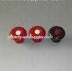 One Hole Distance Cabinet Kitchen Door Knobs Red / Black Color