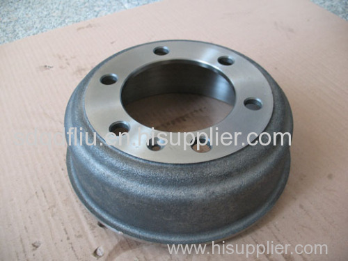 Automobile brake drum and brake disc