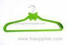 458mm Butterfly Heavy Duty Clothes Hangers Flocked Coat Hangers