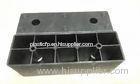 Custom Square Wardrobe / Sofa / Table Leg Feet Plastic Furniture Fitting