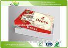 Customized Rectangle Cardboard Packaging Boxes with Embossing Surface Finish ROSH