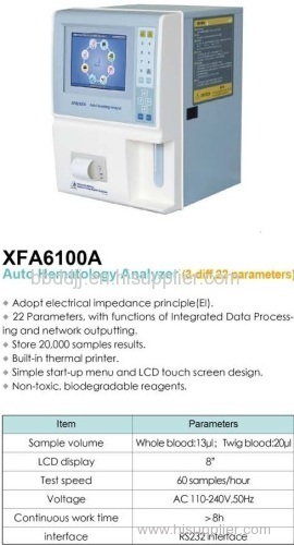 auto hematolog analyzer auto hematolog analyzer