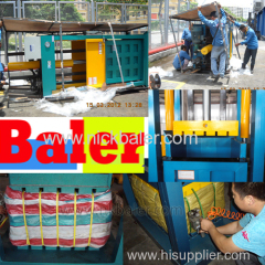 Used Clothes hydraulic compress machine