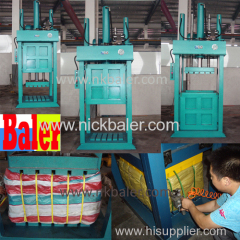 Hydraulic Baling press for Used clothes Baler