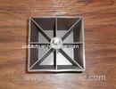 Brown Color Plastic Furniture Feet used for Table Chair Bed Cabinet