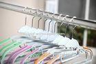 Colorful Durable Velvet Coated Hangers Space Saver Clothes Hangers