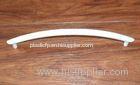 Strong design Long Plastic Cabinet Handles Texture Finish White Color