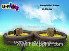 MP3 Music Double Mechanical Rodeo Bull Machine with LED Time Clocks