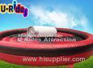 Joystick Control Red Mat Mechanical Rodeo Bull Bottle Shape With Three Speeds