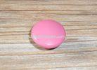 Pink ABS Plastic Knobs used for Cabinet Furniture Mushroom Shape