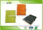 Colors Soft Leather Card Pocket Recycled Paper Notebooks for Company Office Supplies