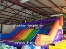 Inflatable Adults Backyard Obstacle Course Equipment With Slide