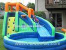 Commercial Grade Inflatable Backyard Water Slide Double Stitching