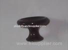 Cabinet / Drawer ABS Plastic Knobs Furniture Fitting Black Color