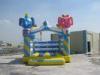 Waterproof Colorful Giant Inflatable Bounce Houses Fire Retardant