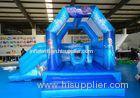 Inflatable Open Air Frozen Jumping Castle / Cartoon Bouncy Castle