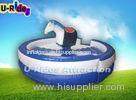 Round White Horse Riding Simulator Exercise Machine With Air Blower