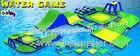 Green Adult Combined Inflatable Floating Water Park Obstacle Course 53m 26m