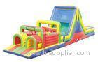 Giant Inflatable Obstacle Course / Water Inflatable Slip And Slide