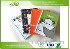 Promotional Glossy Lamination Personalized Spiral Notebooks Recycled CMYK Printed OEM