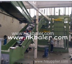 Hydraulic Baling press for Used clothes Baler