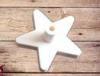 White Star Shape Cabinet Drawer Plastic Knobs And Pulls inject Surface Finish