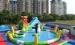 Oxford Cloth Playland Big Inflatable Swimming Pool With Slide