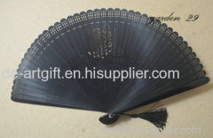 Plain paper chinese fan for wedding