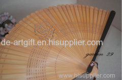 Plain paper chinese fan for wedding