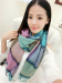 oversize plaid shawl scarf wholesale scarf pashmina scarf