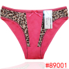 2016 New leopard cotton bikini briefs lady panties stretched cotton women temperament interest underwear thongs lingerie