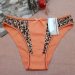 2016 New leopard cotton bikini briefs lady panties stretched cotton women temperament interest underwear thongs lingerie