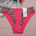 2016 New leopard cotton bikini briefs lady panties stretched cotton women temperament interest underwear thongs lingerie