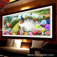 Beautiful landscape dome cross stitch kit for wall decoration