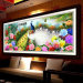 Beautiful landscape dome cross stitch kit for wall decoration