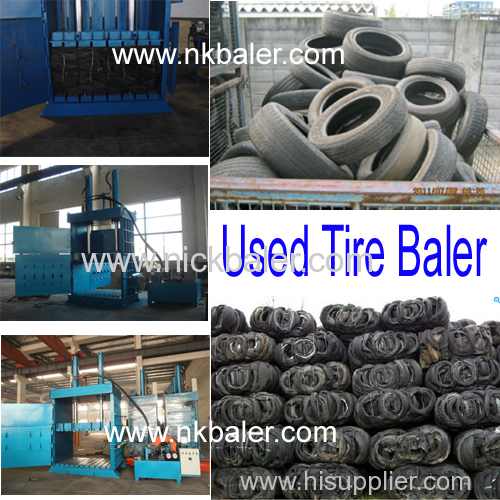 Used Tire and Rubber Tire Compactor