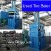 tire baler compressing/waste tyre baling press factory/waste car tires factory