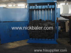 Scrap Rubber Tire Baler Pictures with price