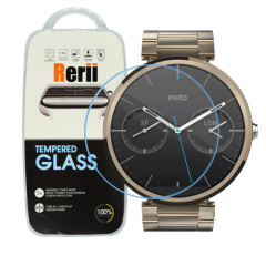 Rerii Tempered Glass Screen Protector for Motorola Moto 360 Watch 46mm