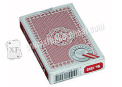 Casino Games Paper Red Narrow Index Piatnik Playing Cards Double Deck